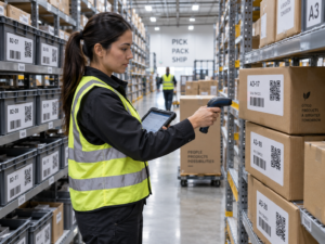 Barcode & QR Code Label Printing