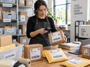 Barcode & QR Code Label Printing